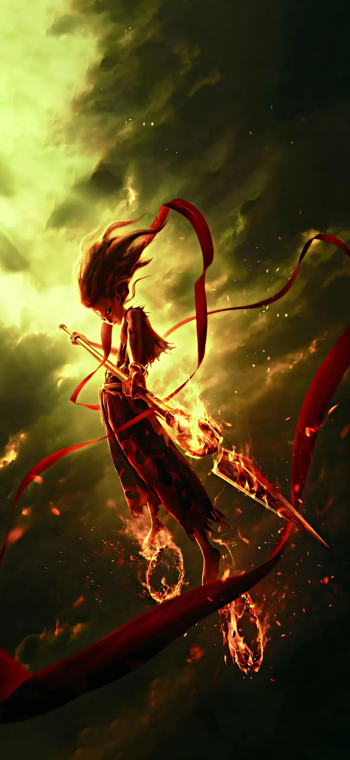Ne Zha Phone Wallpaper - Ne Zha 8K phone wallpaper