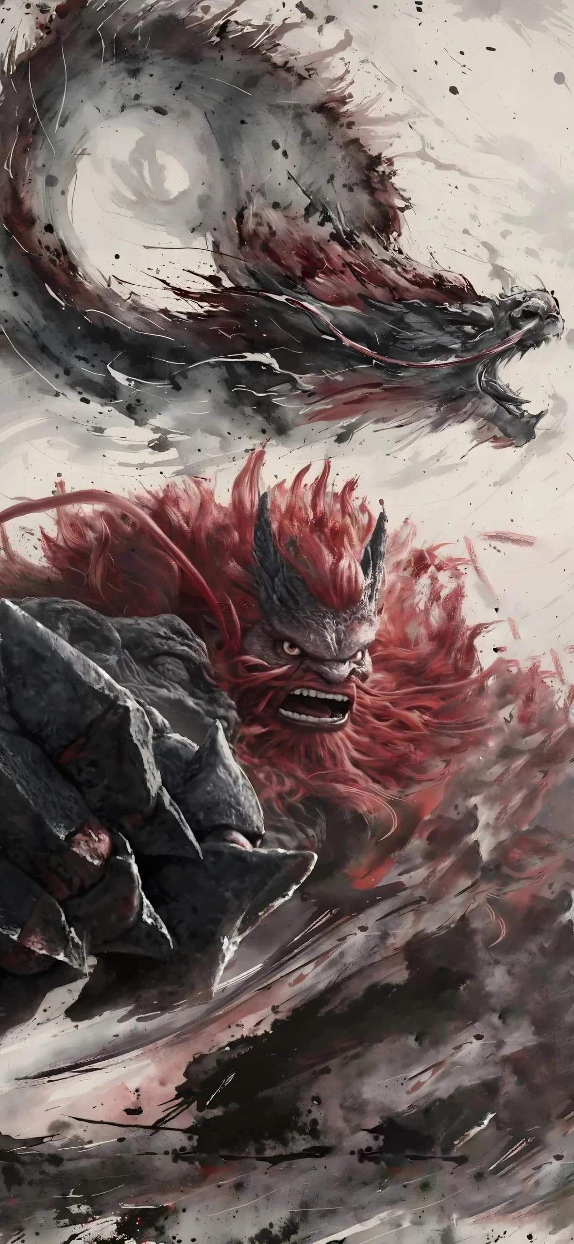 Ne Zha Phone Wallpaper - Ne Zha 8K phone wallpaper