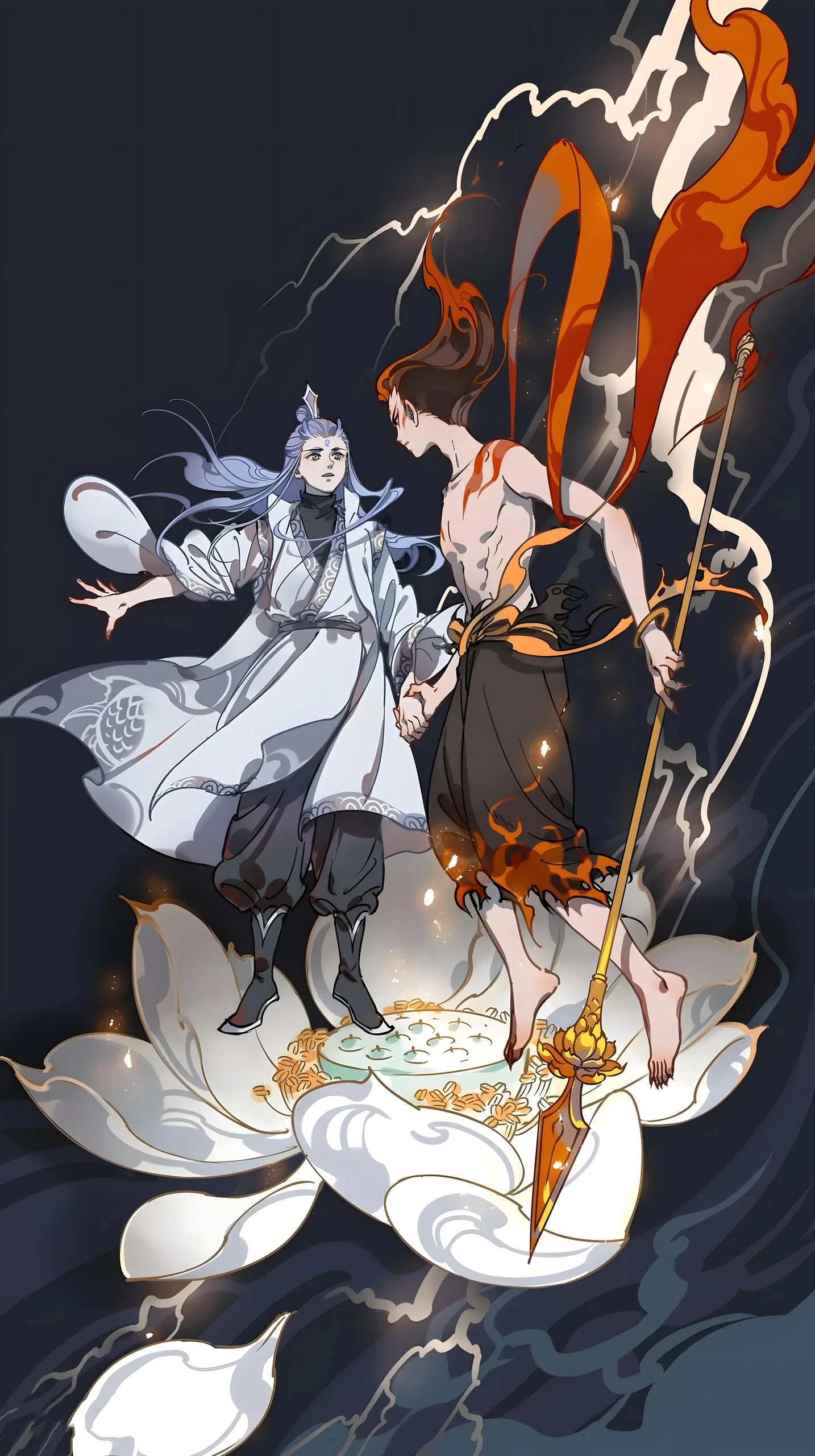 Ne Zha Phone Wallpaper - Ne Zha 6K phone wallpaper